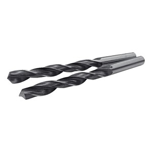 Сверло по металлу черно-белое Р6М5 HSS