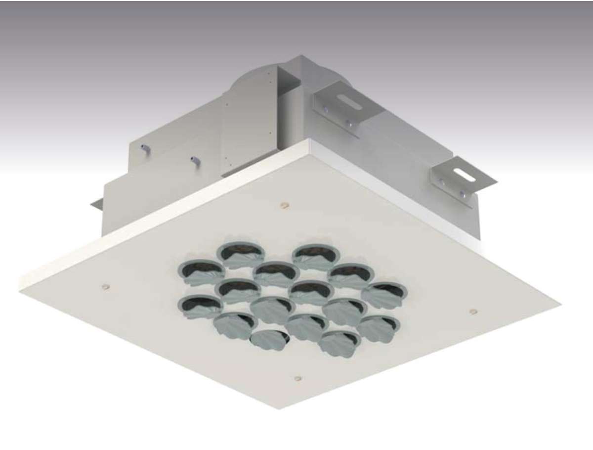 Воздухораздающий блок AIRS 3ВБР-595х595-С-Р-Н13