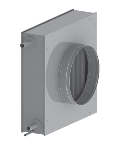 Канальный водяной нагреватель-охладитель Komfovent DHCW-315 Канальный водяной нагреватель-охладитель Komfovent DHCW-315