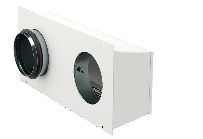 Декоративная решётка Komfovent LD-125-RAL9005 Декоративная решётка Komfovent LD-125-RAL9005