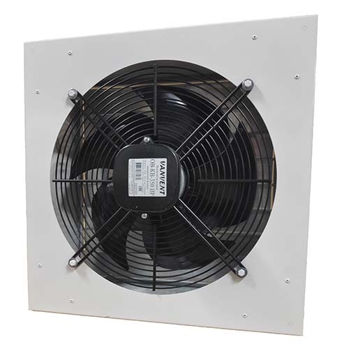 Вентилятор Ванвент ОВ-КВ-500 ИР осевой с инерционной решёткой (6700 м³/ч)