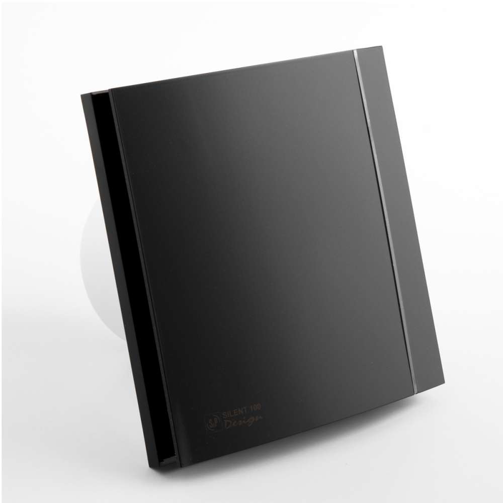 Накладной вентилятор Soler Palau SILENT-100 CZ BLACK DESIGN 4C