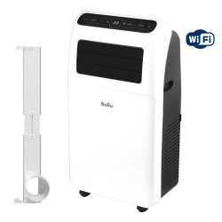 Кондиционер мобильный Ballu Aura BPAC-09 CP/N1_24Y в комплекте с адаптером Ballu UniPort 1.0