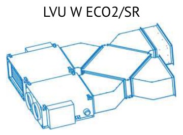 Приточно-вытяжная установка Supervent LVU-2000-W+N-ECO2/SR60-30