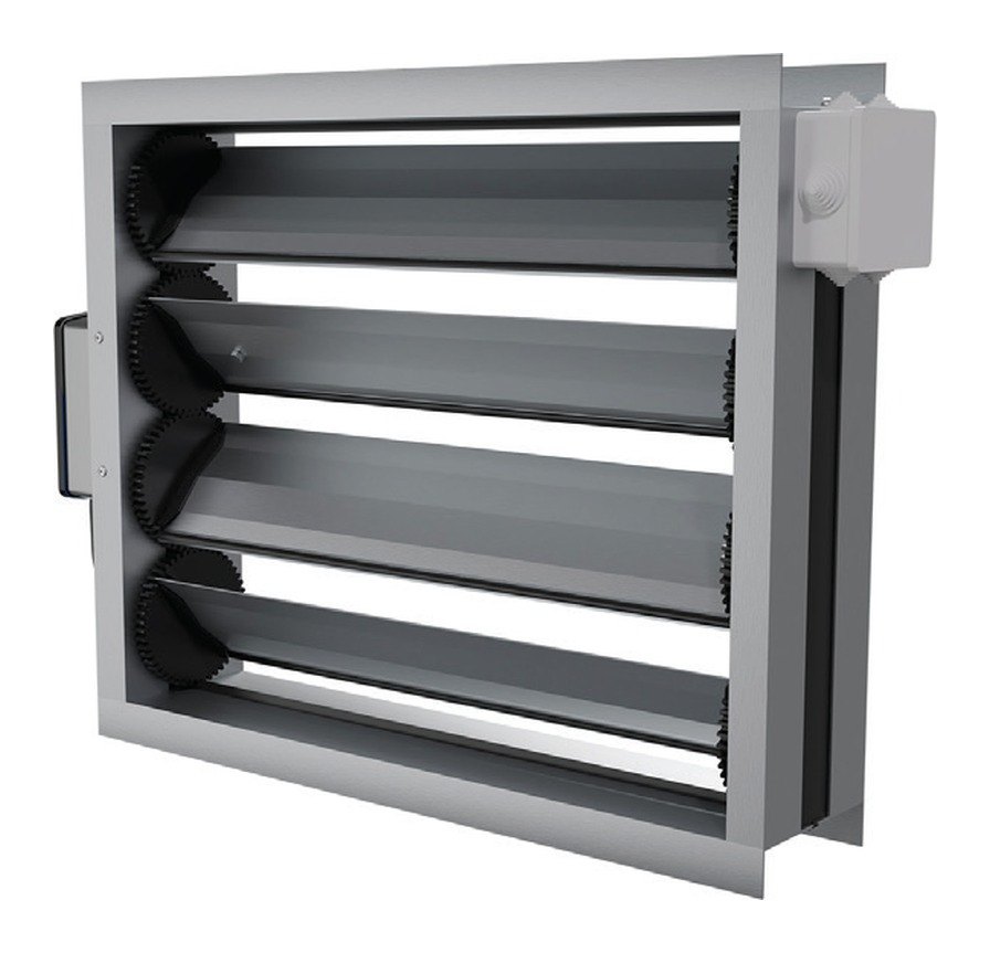 Воздушный клапан с электроподогревом ВКп 450×1300 Воздушный клапан с электроподогревом ВКп 450×1300