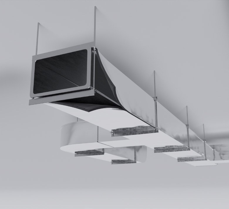 Рулон теплоизоляционный РУ-ФЛЕКС ВЕНТ-СК 19×1000 мм, 10 м