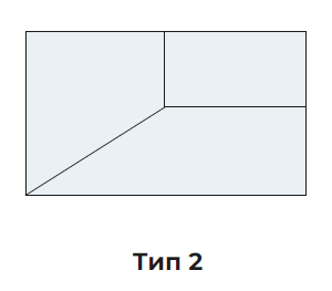 Типы исполнения (вид С) — Переход на прямоугольное сечение